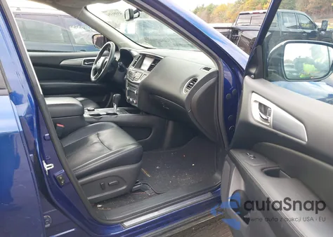 2017 Nissan Pathfinder Sl from USA, damaged, VIN 5N1DR2MMXHC632753